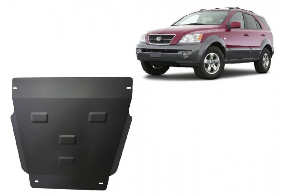 Steel gearbox skid plate for Kia Sorento