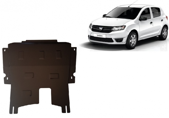 Steel skid plate for Dacia Sandero 2