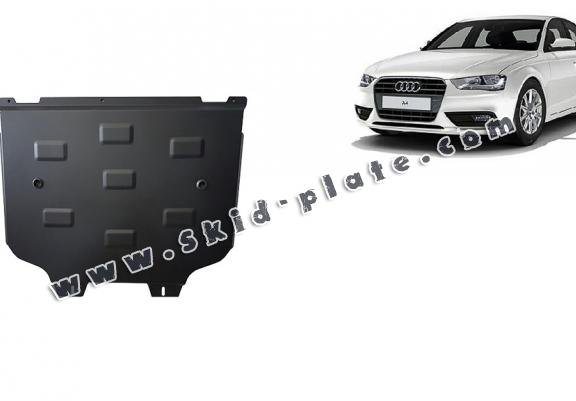 Steel gearbox skid plate for Audi A4 B9