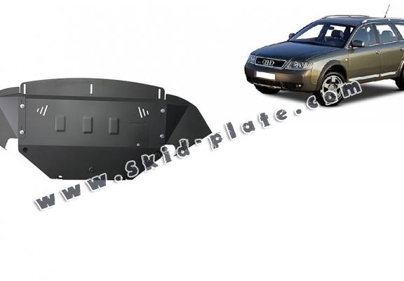 Steel skid plate for Audi Allroad A6