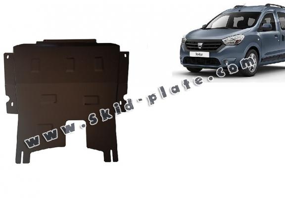 Steel skid plate for Dacia Dokker