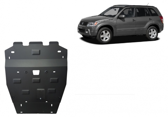 Steel skid plate for Suzuki Grand Vitara 2