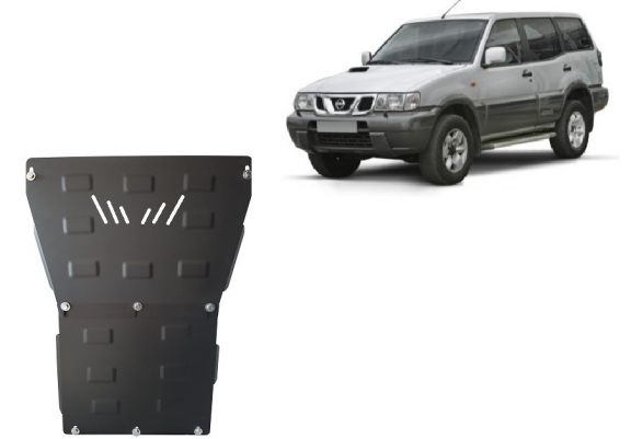 Steel skid plate for Nissan Terrano II 