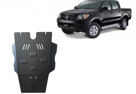 Steel differential skid plate for Toyota Hilux