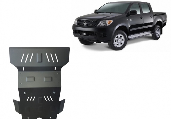 Steel skid plate for Toyota Hilux