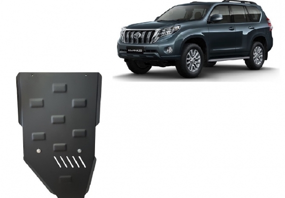Steel gearbox skid plate for Toyota Land Cruiser 150