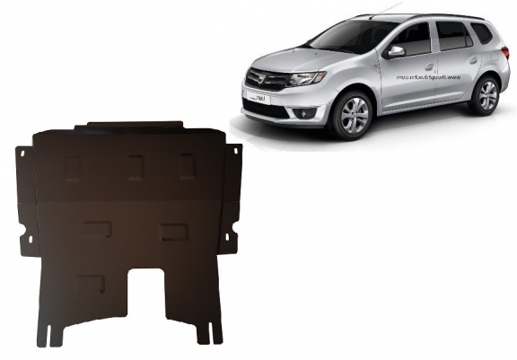 Steel skid plate for Dacia Logan MCV