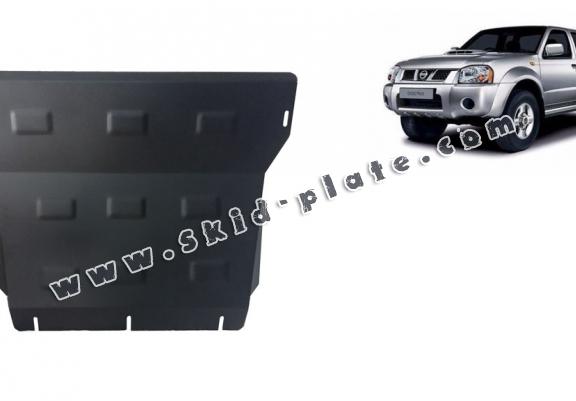 Steel skid plate for the protection of the engine and the radiator for Nissan Pick Up