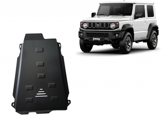 Steel transfer case skid plate for Suzuki Jimny - 3-door model