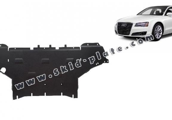 Steel skid plate for Audi A8