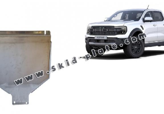 Aluminum gearbox skid plate for Ford Ranger Raptor