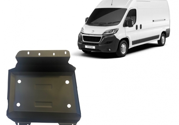 Steel fuel tank skid plate  for Peugeot Boxer