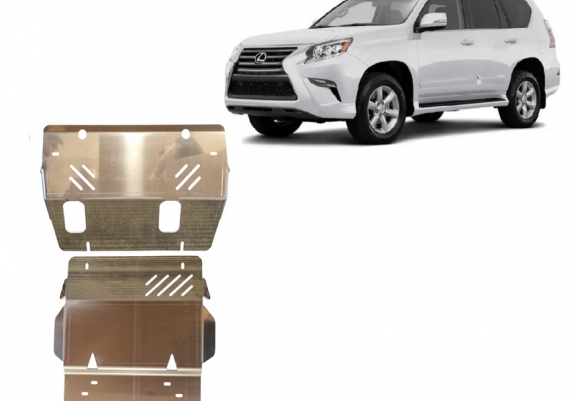 Aluminum skid plate for Lexus GX460