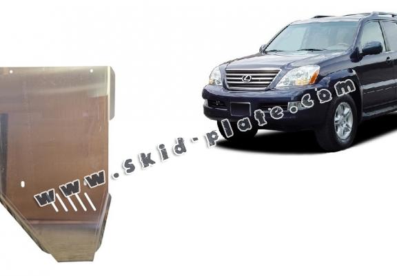 Aluminum gearbox skid plate for Lexus GX