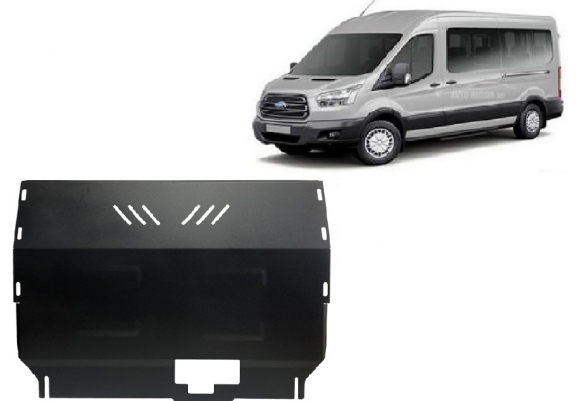 Steel skid plate for Ford Transit- FWD