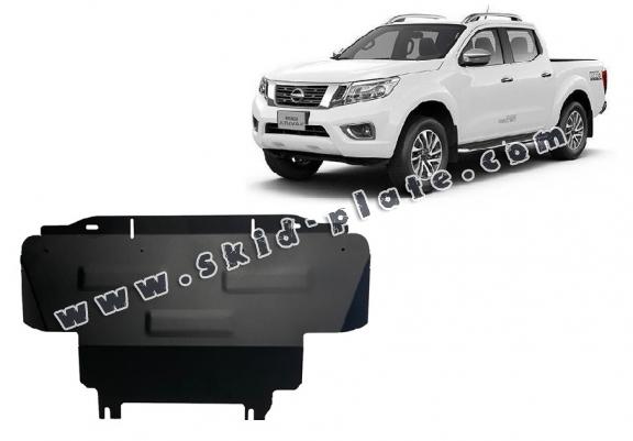 Steel radiator skid plate for Nissan Navara NP300 - D23