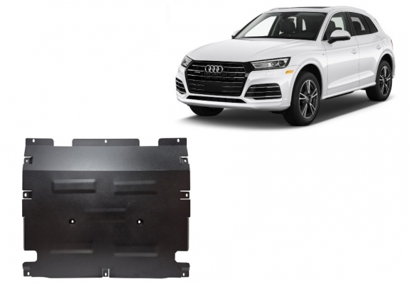 Steel skid plate for Audi Q5