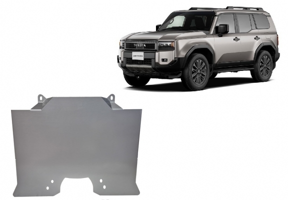 Aluminum skid plate for Toyota Land Cruiser 250