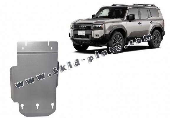 Aluminum gearbox skid plate for Toyota Land Cruiser 250