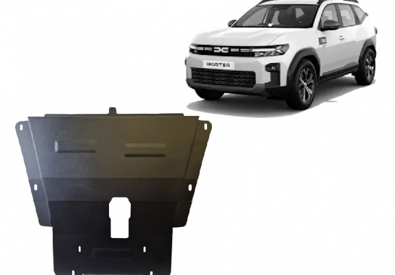 Steel skid plate for Dacia Bigster - 4x4 + 4x2