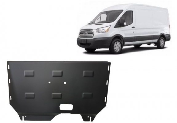 Steel skid plate for Ford Transit- FWD