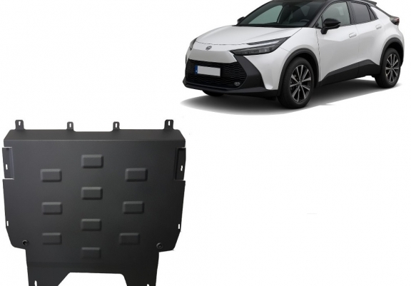 Steel skid plate for Toyota C-HR