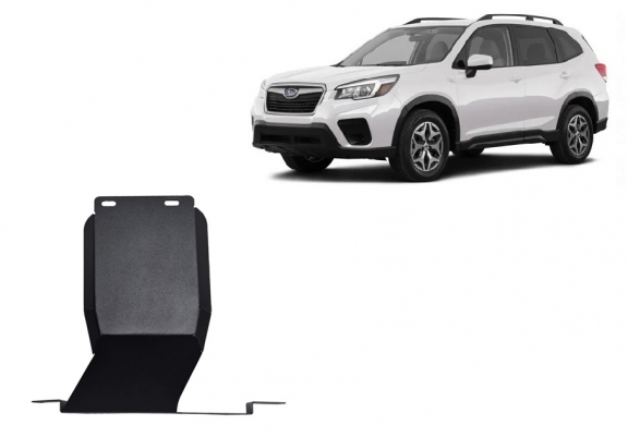 Steel diferential skid plate for Subaru Forester