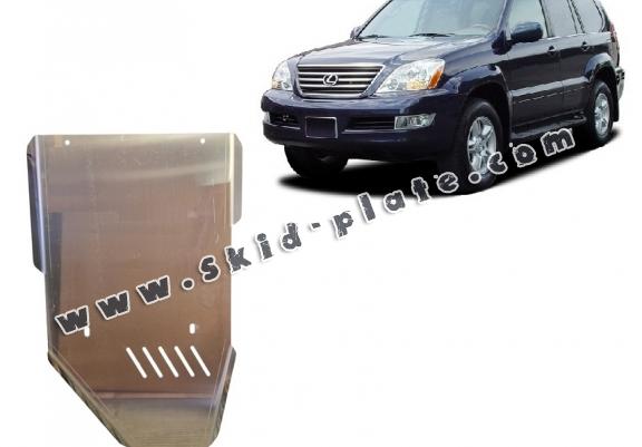 Aluminum gearbox skid plate for Lexus GX