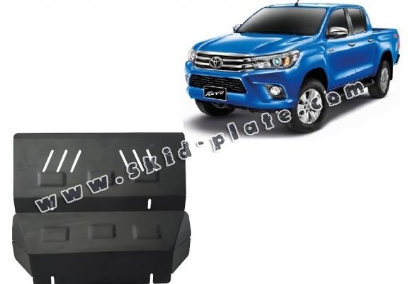 Steel radiator skid plate for Toyota Hilux Revo