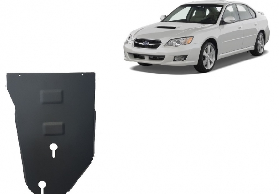 Steel manual gearbox skid plate Subaru Legacy