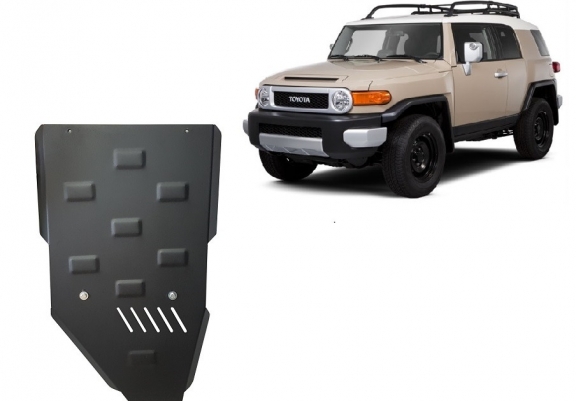 Steel gearbox skid plate for Toyota Fj Cruiser