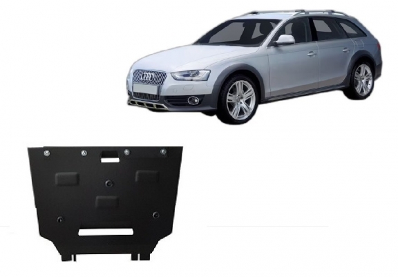 Steel gearbox skid plate for Audi A4 B8 All Road