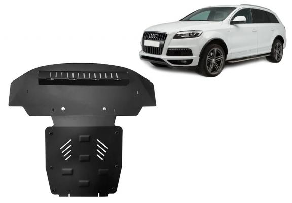 Steel skid plate for Audi Q7 S-Line