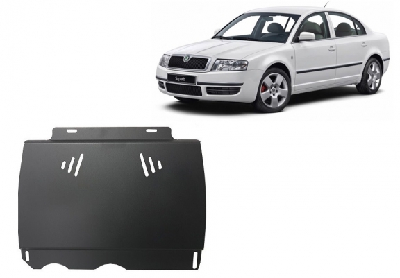 Steel manual gearbox skid plate  Skoda Superb