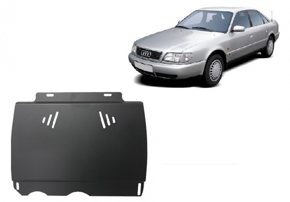 Steel manual gearbox skid plate Audi A6