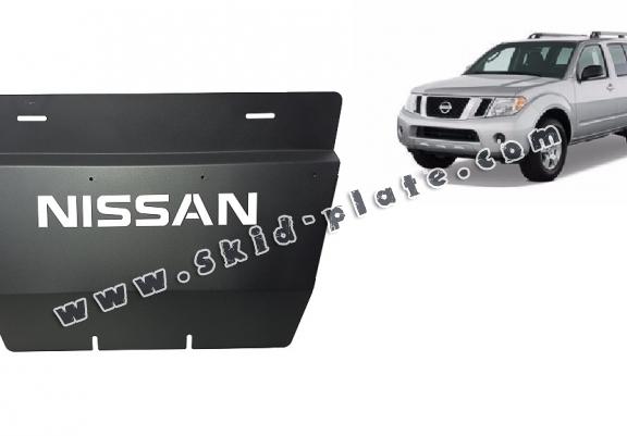 Steel radiator skid plate for Nissan Pathfinder