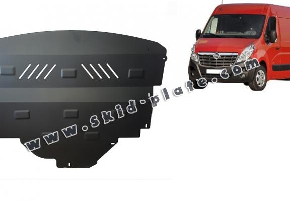 Steel skid plate for Opel Movano