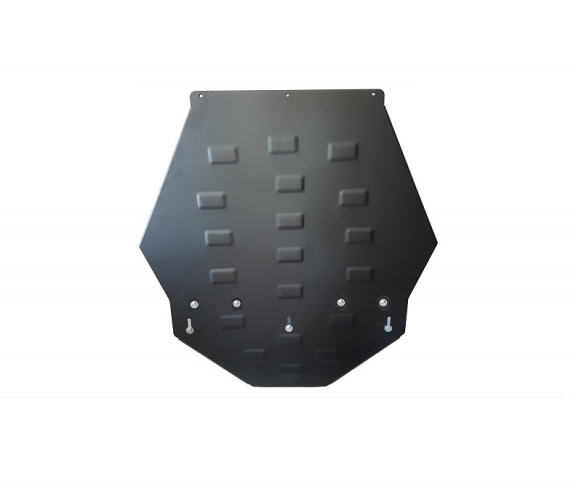 Steel gearbox skid plate for Mitsubishi Pajero 4 (V80, V90)