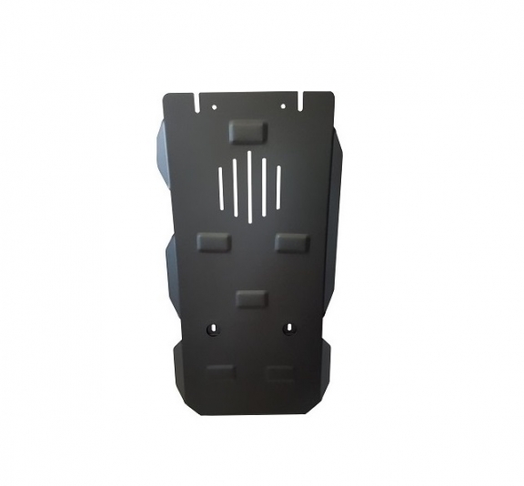 Steel manual and automatic gearbox skid plate for VW Touareg 7L