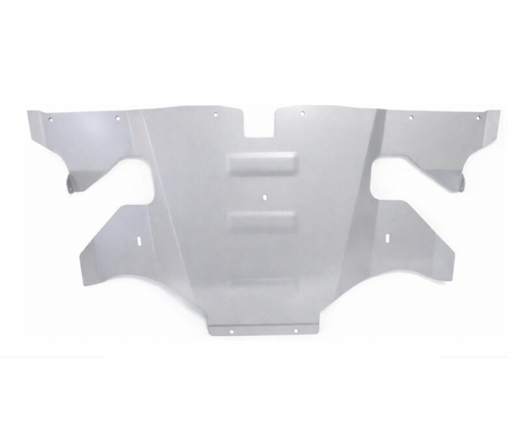 Rear electric aluminum motor skid plate - Tesla Model Y