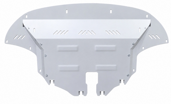 Aluminum skid plate for Kia Sportage