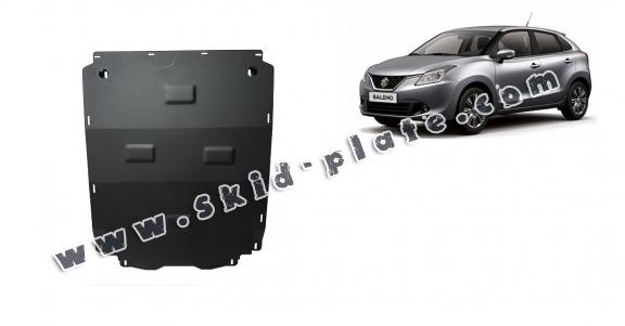 Steel skid plate for Suzuki Baleno