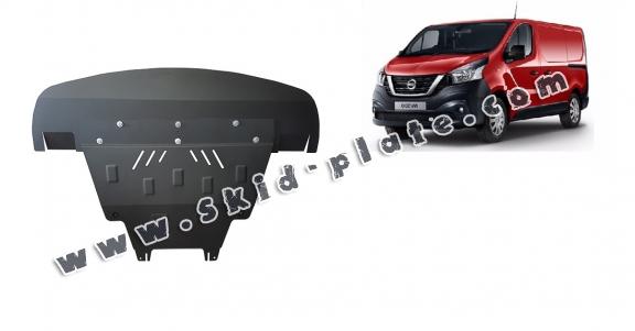 Steel skid plate for Nissan NV300