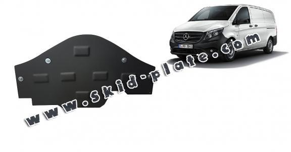 Steel skid plate for the protection of the Stop&Go system Mercedes Vito W447, 4x2, 1.6 D