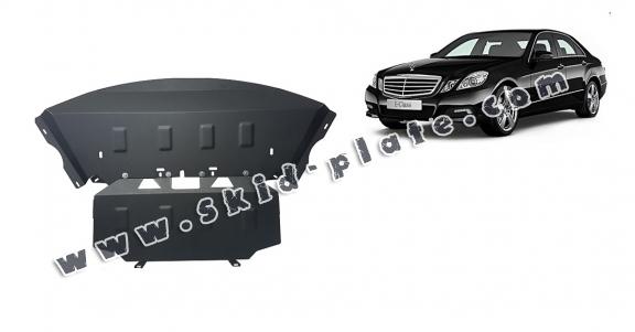 Steel skid plate for Mercedes E-Classe W212
