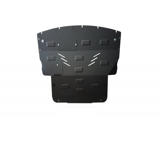 Steel skid plate for the protection of the engine and the gearbox for Smart ForFour petrol