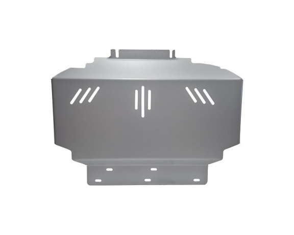 Aluminum skid plate for Nissan Pathfinder