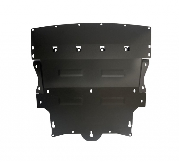 Steel skid plate for Nissan Qashqai J12