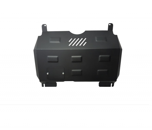 Steel skid plate for Subaru Justy