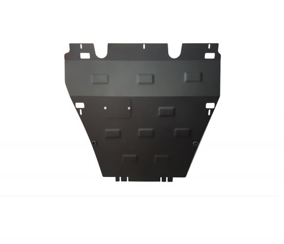 Steel skid plate for the protection of the engine and the gearbox for Renault Clio 4